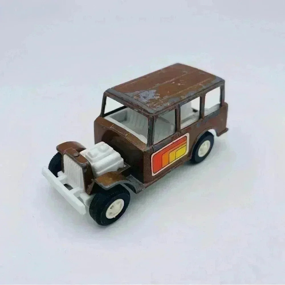 Vintage Tootsie Toys Car Resort Shuttus Bus Die Cast Car